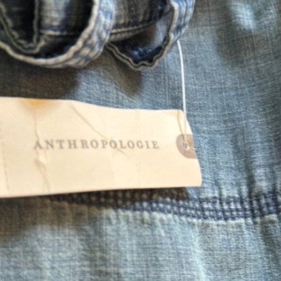 Anthropologie Pilcro Women Size 16 High-Rise Parachute Tie-Waist Jeans NWT - Picture 8 of 12